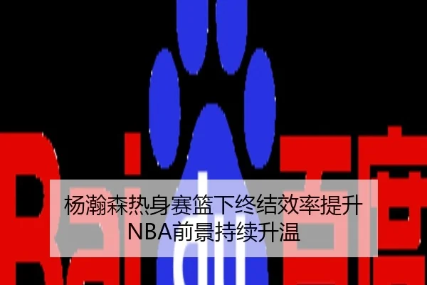 杨瀚森热身赛篮下终结效率提升 NBA前景持续升温